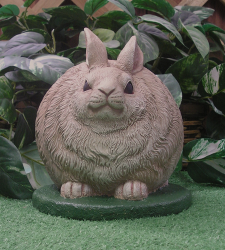 1930 Baby Fat Chubby Bunny Rabbit Latex Fiberglass Production Mold Concrete - Picture 1 of 5