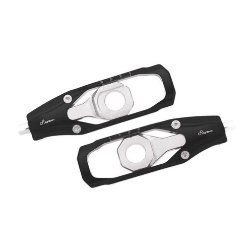 Tenditori catena Lightech nero per APRILIA TUONO 660 2020-2024 - Picture 1 of 2