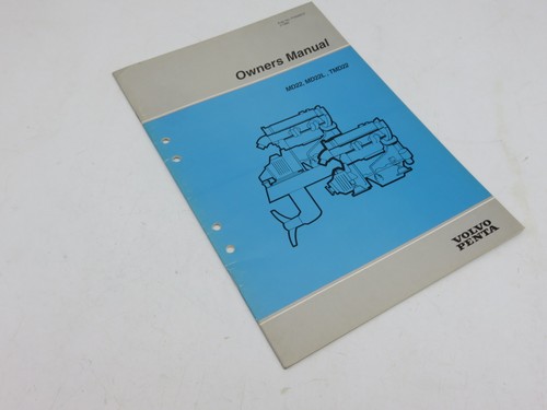 Volvo Penta 7735283-9 original fabricante de equipos originales md22 md22l tmd22 manual del propietario libro de instrucciones - Imagen 2 de 6