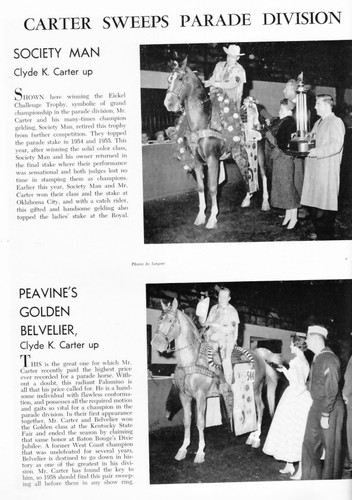 Saddlebred, Tennessee Walking Horse "VINTAGE" National Horseman CHRISTMAS 1957!! - Bild 2 von 5