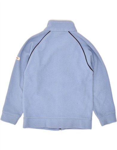 CHAMPION Boys Graphic Fleece Jacket 7-8 Years Small Blue Polyester AS02 - Picture 2 of 4