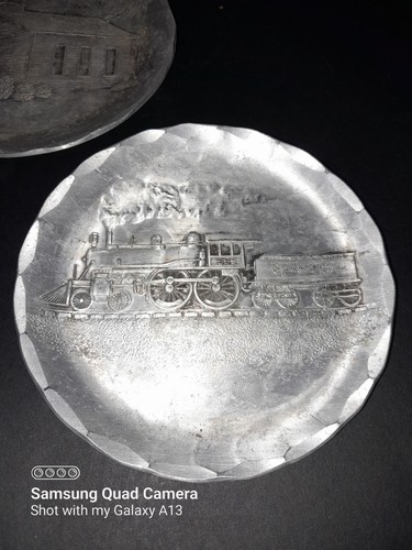 WENDELL AUGUST SCHMIEDE UNTERSETZER, PA. SZENEN, 4er SET ALUMINIUM GEHÄMMERT - Bild 18 von 19