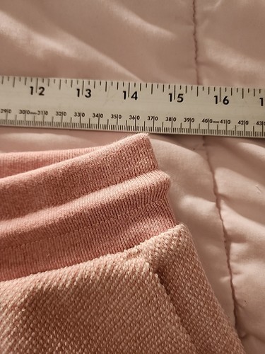 Gap Zweiteiler Jogginghose rosa Größe SM/Hoch Rundhalsausschnitt Oberteil Kordelzug neu mit Etikett  - Bild 11 von 14