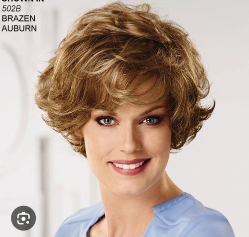 Paula Young Light Ash Brown Frosted A1279 24T/18B Montana Wig Whisperlite Large - Picture 6 of 6