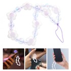 Phone Charm Bead Flower Pendant Phone Lanyard Strap Charm Wrist Strap Chain