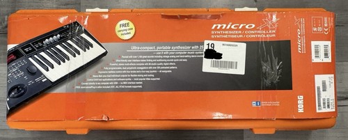 Korg micro X Synthesizer/Controller With Carrying Case and Cables - Picture 12 of 12
