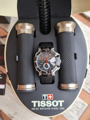 Tissot T-Race Chrono LIMITED EDITION Moto GP 2010 🇨🇭 NOS T048.417.27.201.00 - Imagen 10 de 24