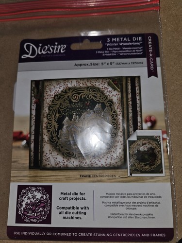 Juego de troqueles de metal Crafter's Companion - Winter Wonderland (3 piezas) - Tarjetería/Artesanía - Imagen 3 de 9