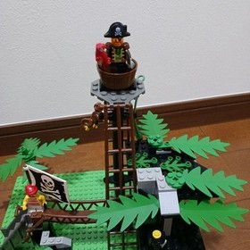 LEGO Pirates Forbidden Island 6270 & 6257 Set Vintage No Box Used from Japan