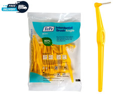 TePe Angle Interdental Brushes Pack of 25 - Small/Medium/Large Gaps
