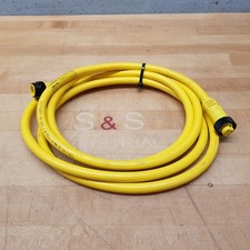 Woodhead 114030A38M030 Cordset, 4 Pin Male To 4 Pin Female, 3 Meters - USED