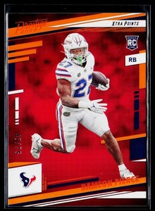 Dameon Pierce 2022 Prestige #345 Xtra Points Premium Orange /75 Texans RC