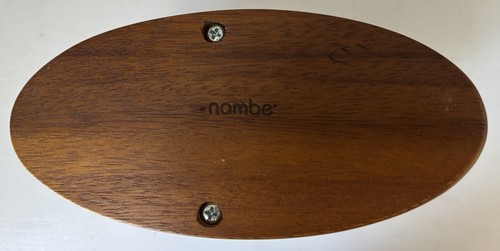 Nambe Alloy & Acacia Wood Lupo Napkin Holder By Wei Young - Picture 8 of 12