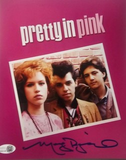 Molly Ringwald autographed signed 8x10 photo JSA COA METALLIC