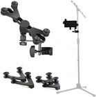 Hola! Music HM-MTH Microphone Music Stand Tablet Smartphone Holder Mount - Fi...