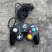 Official OEM Nintendo GameCube Super Smash Bros. Controller Black