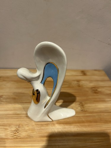 Vintage Creazioni Aurora Fine Porcelain Ceramic Abstract Angel Ornament - Picture 12 of 12