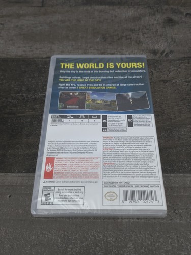 World of Simulators (Nintendo Switch, 2019) Nuevo Sellado de Fábrica Envío Rápido - Imagen 6 de 12