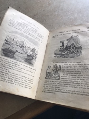 Antique 1872 1st Edition Napoleon’s Dream Book By Madame LeNormand Tarot Expert - Picture 17 of 18