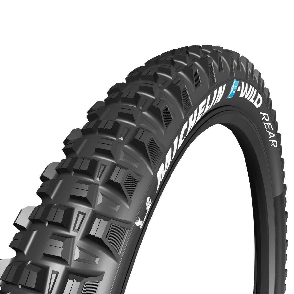 Pneu arrière Michelin E-Wild VTTAE pour une motricité maximale en 27.5 pouces