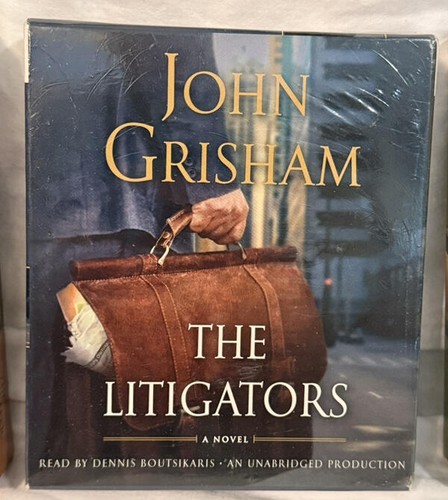 John Grisham Set of 3 Books on CD The Racketeer, Litigators, Sycamore Row - Picture 3 of 5