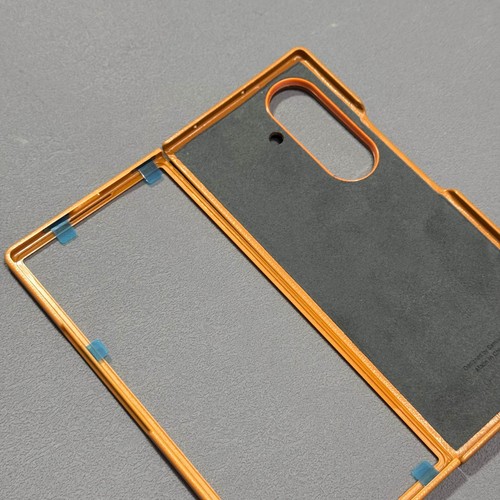 Coque fine antidérapante en cuir pour Samsung Galaxy Z Fold7 Galaxy Z Fold6 - Photo 7 sur 33