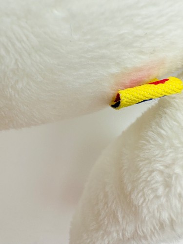 Build a Bear Frosty The Snowman Plush Bunny Rabbit Hocus Pocus Pink White 12" - Picture 6 of 7