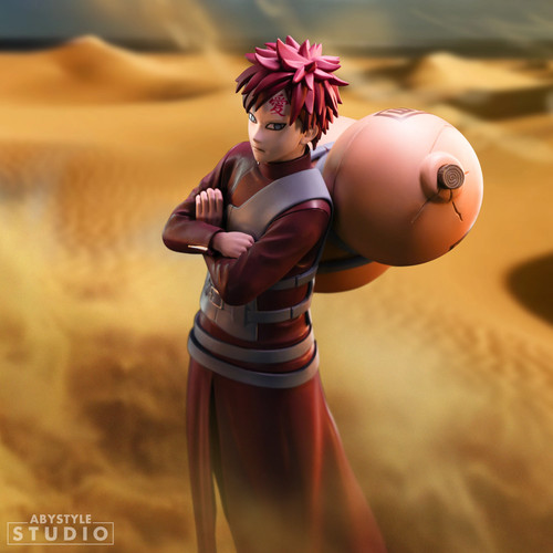 Figura PVC Coleccionable ABYSTYLE Studio Naruto Shippuden Gaara 7.1" Alto SFC - Imagen 1 de 4
