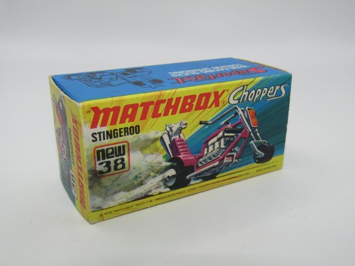 Matchbox Superfast No 38 Stingeroo Original Empty Box Near Mint - Picture 2 of 4