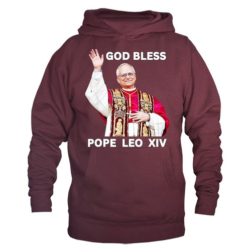God Bless Blessings from Pope Leo XIV Pullover Hoodie - Bild 3 von 14