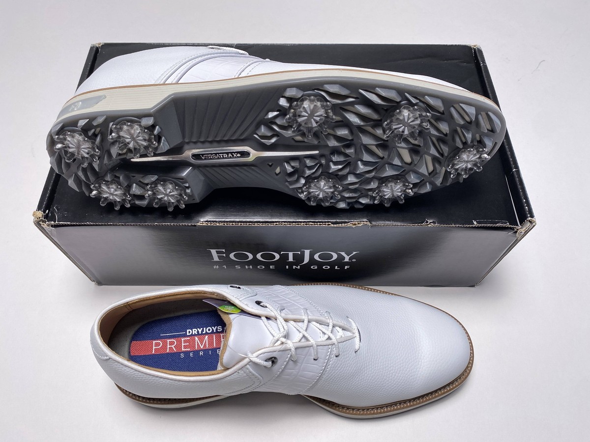 Footjoy Dryjoys Premiere Series Waterproof Golf Shoes White