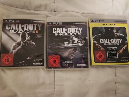 Sony PlayStation 3 Slim 120GB - Schwarz, Inkl. Controller + 3 CoD Teile (FSK 18) - Bild 3 von 3