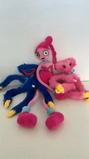 Poppy Playtime Triple Pack Kissy Huggy & Mommy Long Legs 1st Edition Plush New