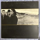 U2 The Joshua Tree Gatefold OG Lyrics Poster Island Records 90581-1 LP Very Good