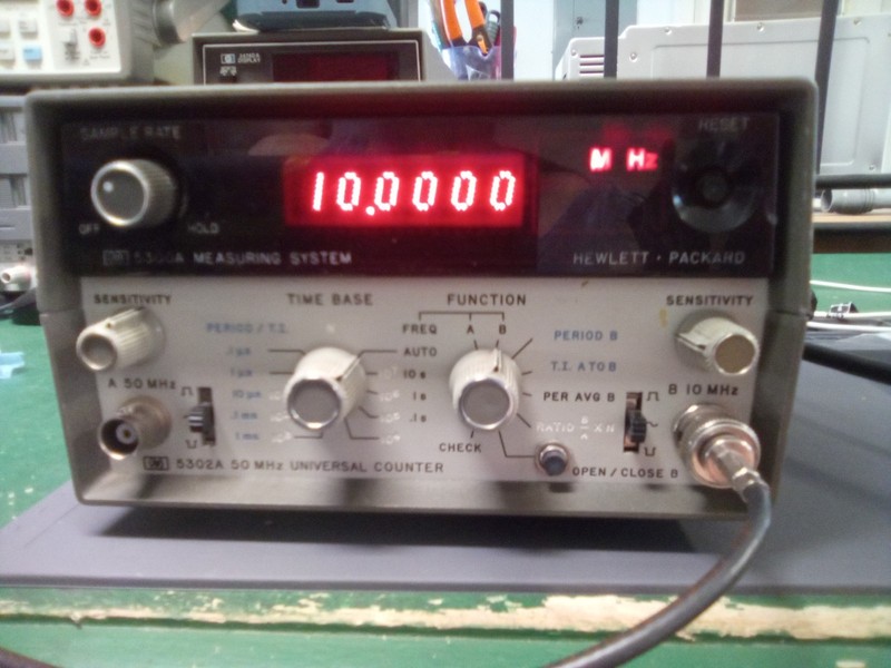 HP 5300A With 5302A 50MHZ Counter