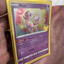 Mew 011/025 Celebrations Holo