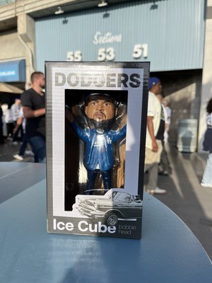 ICE CUBE アイスキューブ ボブルヘッド　ロサンゼルス　ドジャース6/21 ICE CUBE アイスキューブ ボブルヘッド ロサンゼルス ドジャース