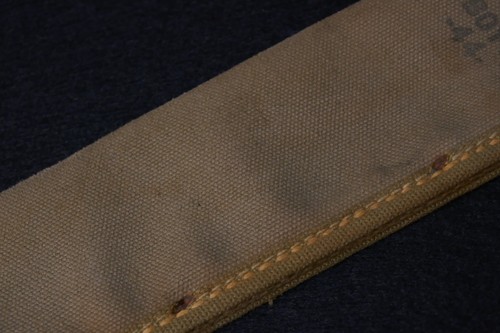 WWII USMC Corpo dei Marines Machete Fodero Fodero Tela 'BOYT 1944' OD 19 x 3" - Foto 9 di 12