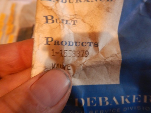 NOS 63 64 STUDEBAKER V8 PCV Valve 1561585 C-3558S AVANTI HAWK LARK DAYTONA TRUCK - Picture 2 of 7