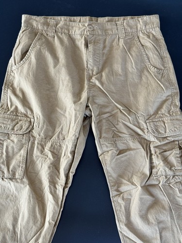 Pantaloni da jogging uomo SF Cargo - taglia 36 x 32 cuciture interne 32 pantaloni da uomo beige - Foto 2 di 9
