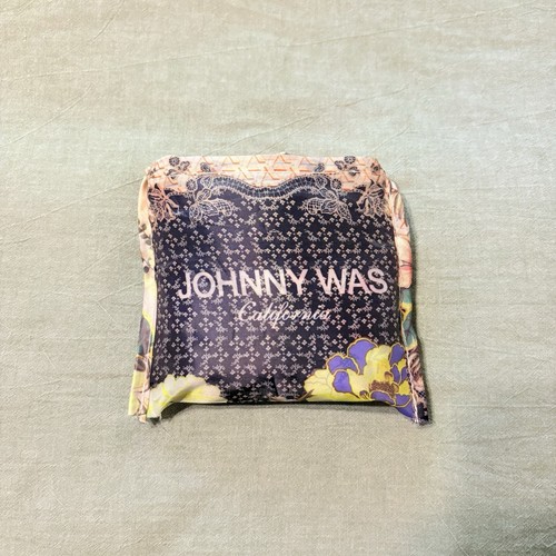 Johnny Was Reusable Bag Shopping Travel Grocery Farmers Market Boho Floral Tote - Picture 4 of 5