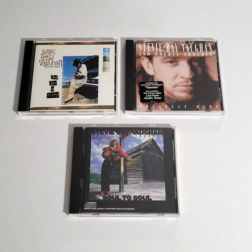 Stevie Ray Vaughan CD Lot - Imagen 1 de 4