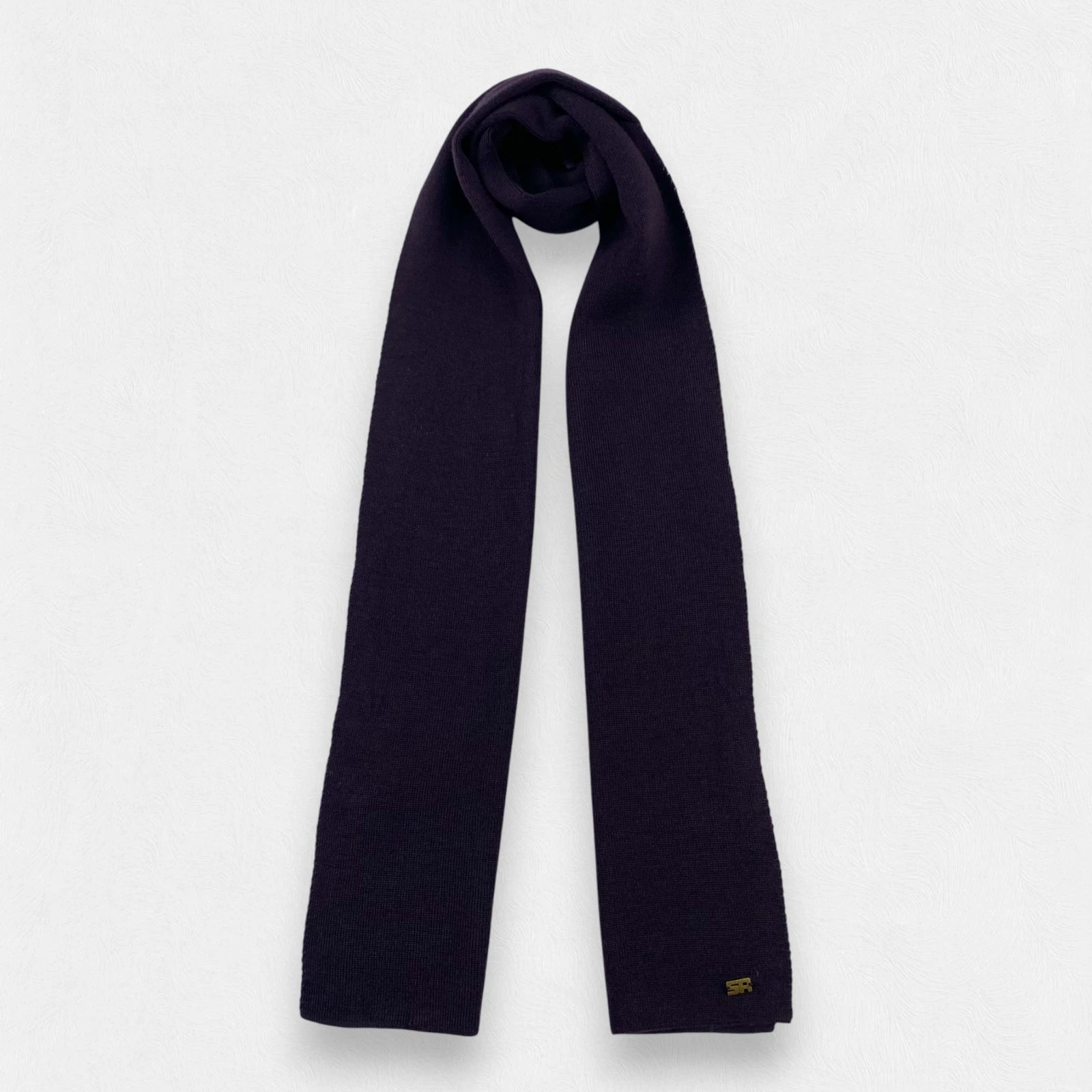 Sonia Rykiel Scarf Muffler Neck Wrap Scarf Wool Unisex Scarves