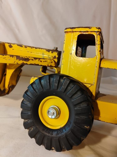 🔥Vintage  1970 Nylint RG LE Tourneau Inc Yellow Tourna Hopper Earth Mover  - Picture 4 of 14