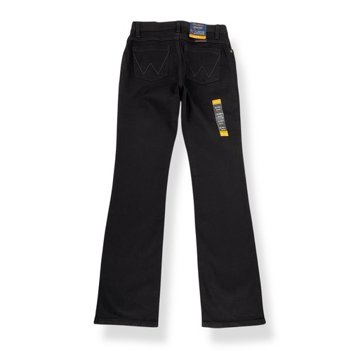 Wrangler Jeans Women 29x34 (ACTUAL 29x33) Black Willow Ultimate Riding Denim NWT - Picture 4 of 15