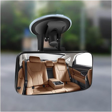 Baby Car Mirror,Hd Wide Angle Suction Cup Baby Mirrory with 360  Adjustable,Univ