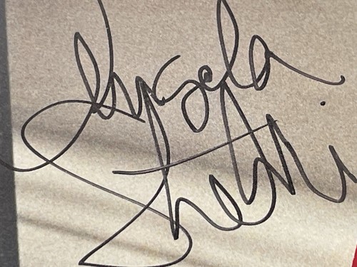 FOTO A COLOR 8x10 autografiada de ANGELA STREHLI 1/1 MÚSICO BLUES NORTE CA - Imagen 5 de 6