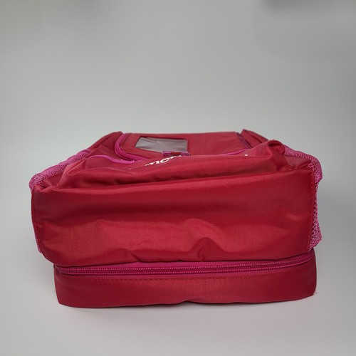 American Girl Doll 14" Carrier Bag Case Red & Pink with Window - Picture 2 of 20