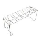  BBQ Folding Grill Langlebiger Edelstahl-Hähnchenschenkelhalter Tragbarer
