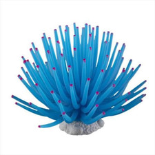 Artificial Soft Sea Anemone Coral Plant for Aquarium Fish Tank Decoration Silico